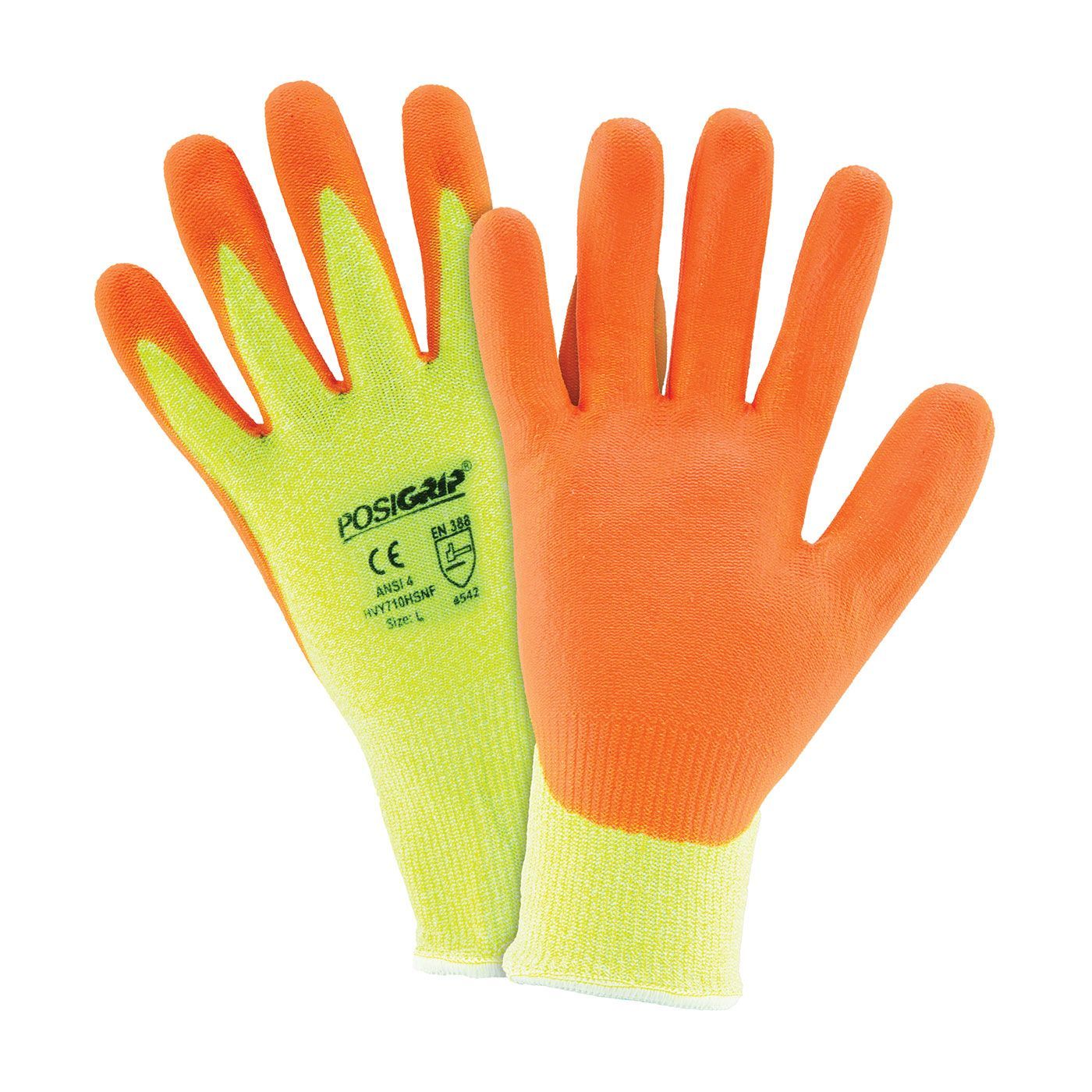 PIP PosiGrip PolyKor HVY710HSNF Nitrile Coated A3 Cut-Resistant Gloves