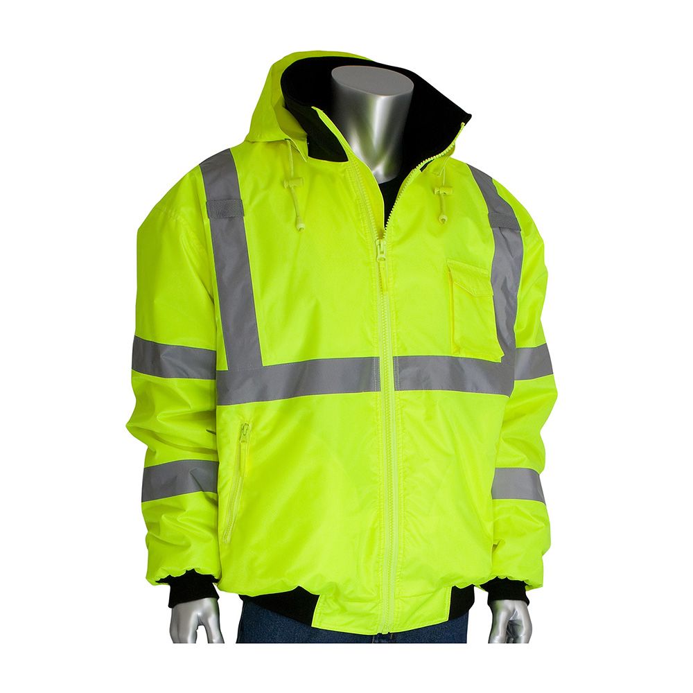 PIP 333-1762 Class 3 Hi Vis Bomber Jacket