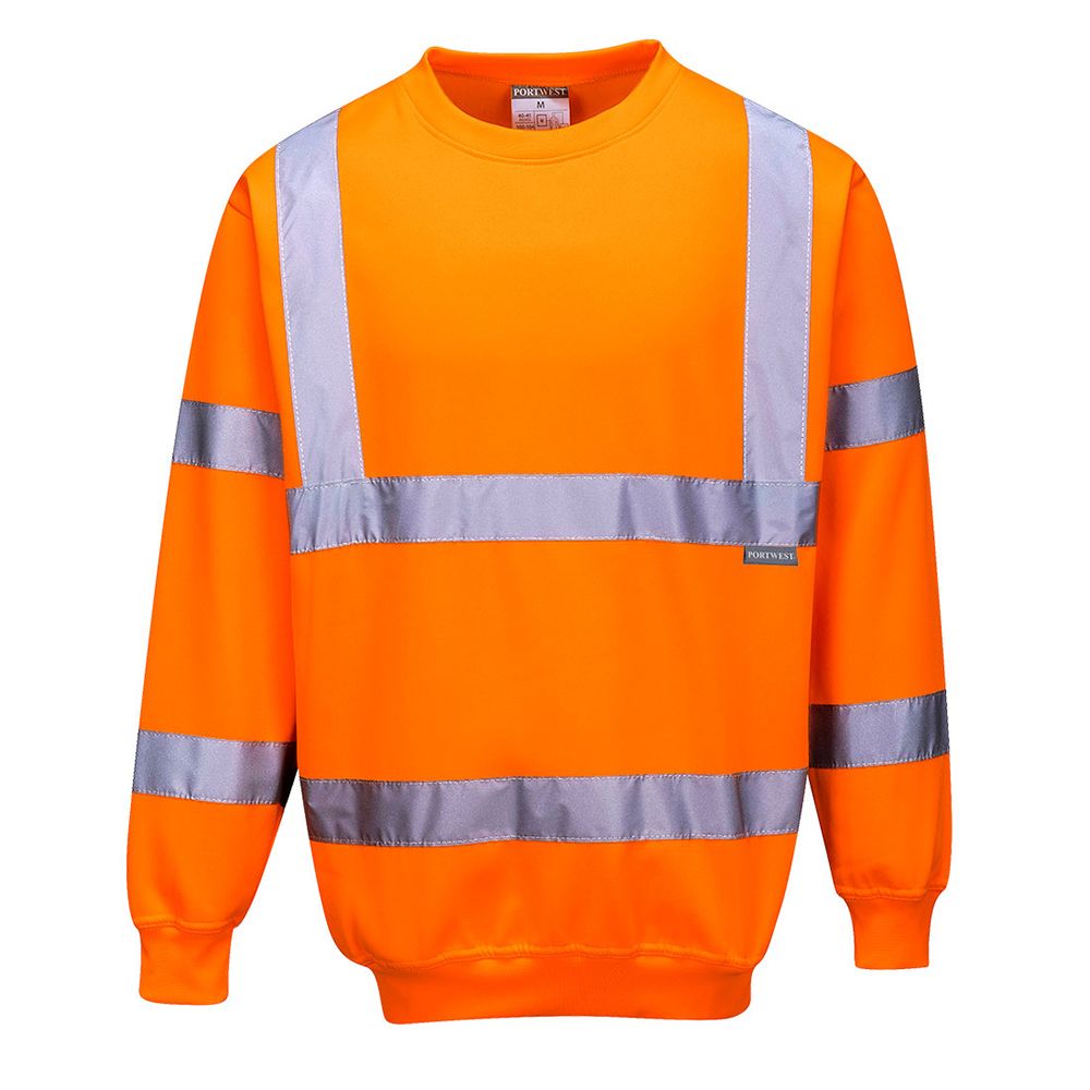 Portwest B303 Class 3 Hi Vis Safety Crewneck