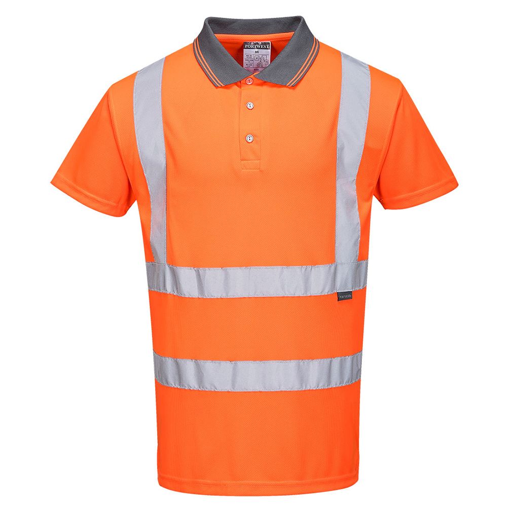 Portwest RT22 Class 2 Hi Vis Safety Polo