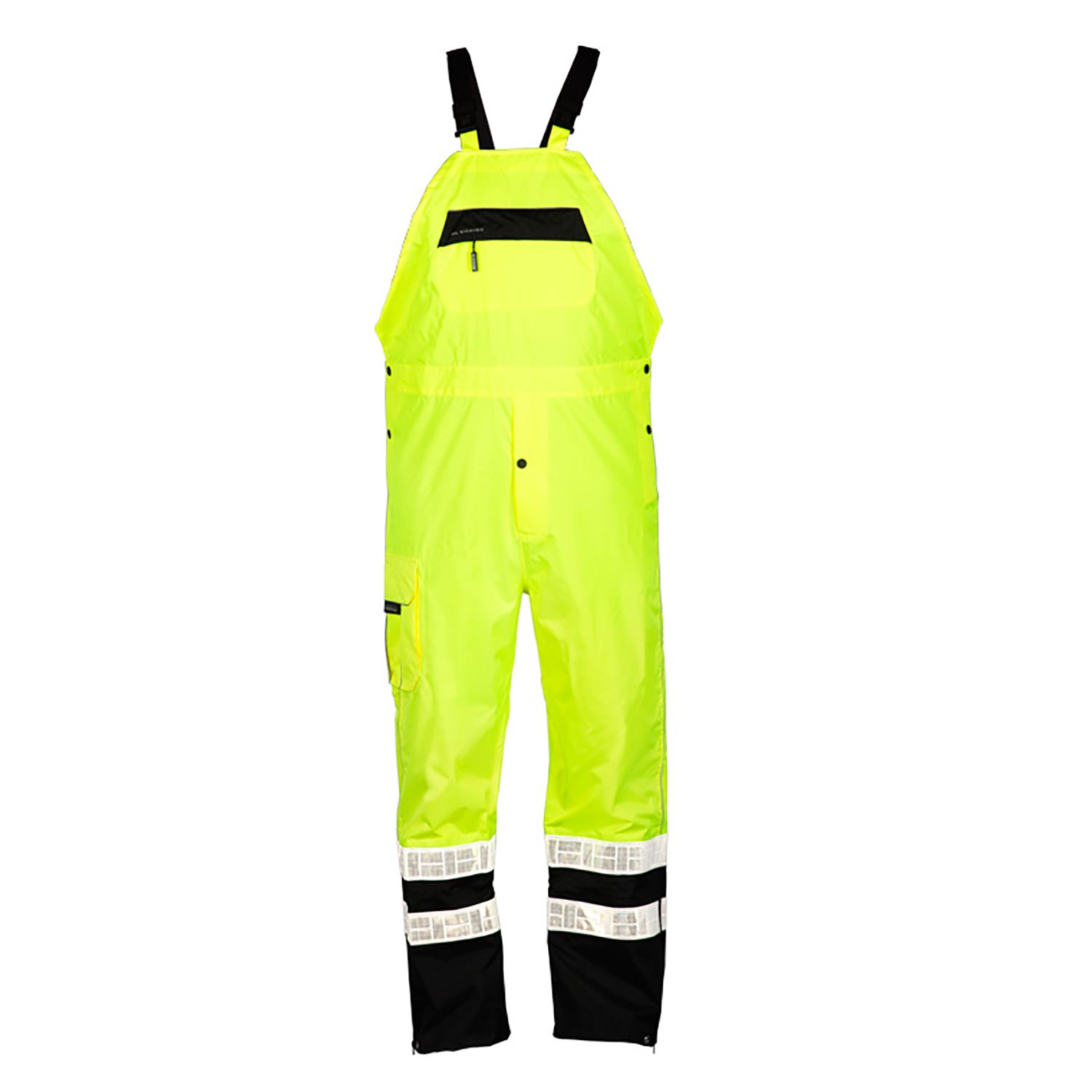 Kishigo RWB106 Hi-Vis Rain Bib Overalls - ANSI Class E