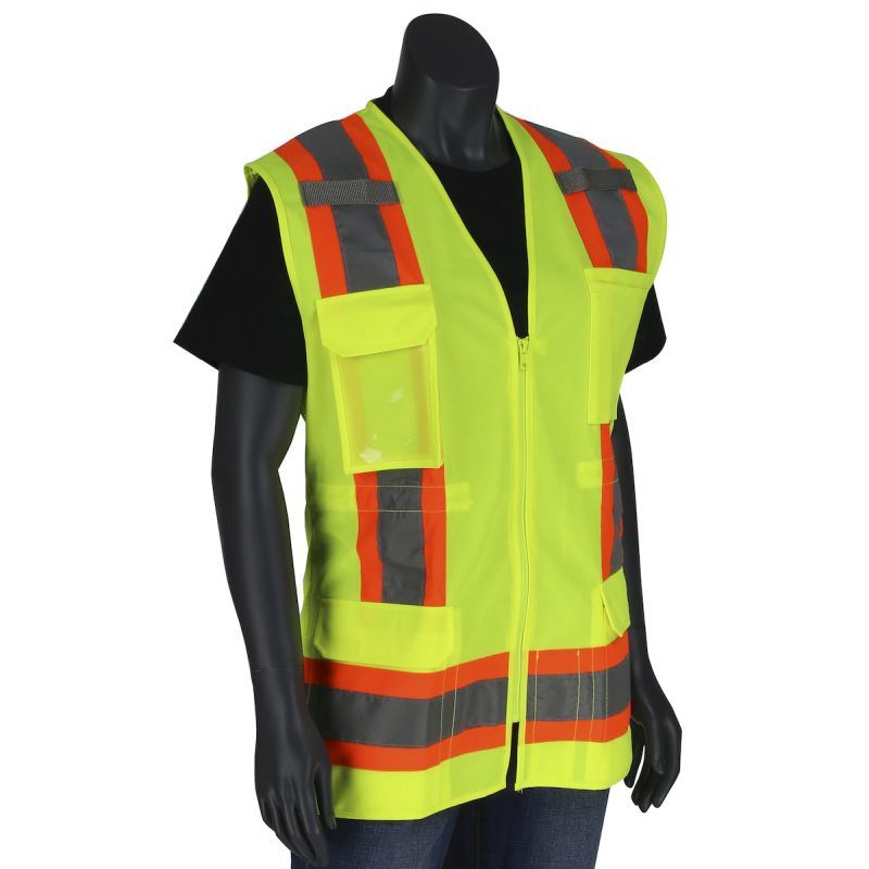 PIP 302 0512 Hi Vis Womens Safety Vest – Tailored for Maximum Visibility & Comfort
