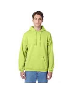Hanes Ecosmart® P170 Safety Green Pullover Hooded Sweatshirt