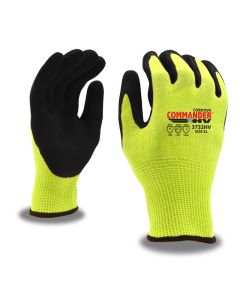 COMMANDER HV 3732HV Nitrile Coated A7 Cut Resistant Gloves
