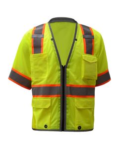 GSS 2701-2702 Class 3 Hi Vis Mesh Safety Vest