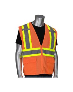 PIP 302-MVZT Class 2 Hi Vis Mesh Safety Vest