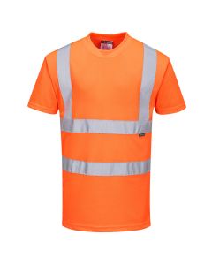 Portwest RT23 Class 2 Hi Vis Orange Safety T-Shirt