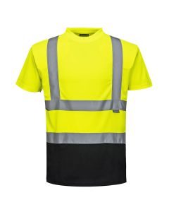 Portwest S378-HVY Class 2 Hi Vis T-Shirt – Enhanced Visibility & Contrast Bottom