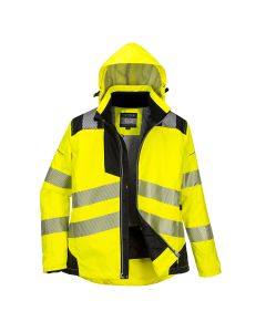 Portwest PW382 Class 2 Hi-Vis Women's Winter Jacket