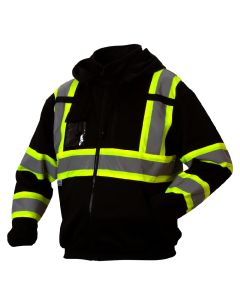 Pyramex RCSZH33 Class 3 Hi Vis Visibility Hoodie