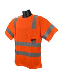 Radians ST11-3P Class 3 Hi Vis Safety T-Shirt with Pocket