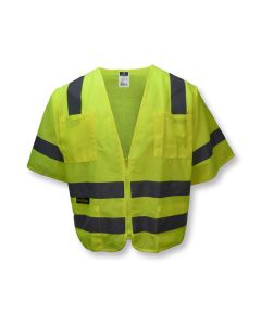 Radians SV83GM Class 3 Hi Vis Mesh Safety Vest
