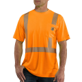Carhartt 100495BOG Class 2 Hi-Vis Bright Orange T-Shirt