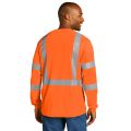 CornerStone CS203 ANSI 107 Class 3 Mesh Long Sleeve Tee – Enhanced Visibility & Comfort
