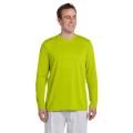 Gildan G424 Safety Green Long Sleeve T-Shirt