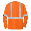 CornerStone CS401LS Class 3 Hi Vis Long Sleeve Safety T-Shirt