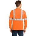 CornerStone CS401LS Class 3 Hi Vis Long Sleeve Safety T-Shirt