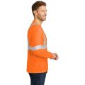 CornerStone CS401LS Class 3 Hi Vis Long Sleeve Safety T-Shirt