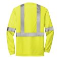CornerStone CS401LS Class 3 Hi Vis Long Sleeve Safety T-Shirt