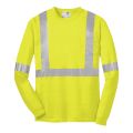 CornerStone CS401LS Class 3 Hi Vis Long Sleeve Safety T-Shirt