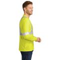 CornerStone CS401LS Class 3 Hi Vis Long Sleeve Safety T-Shirt