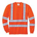 CornerStone CS409 Class 3 Hi Vis Long Sleeve Safety T-Shirt