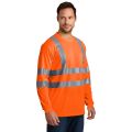 CornerStone CS409 Class 3 Hi Vis Long Sleeve Safety T-Shirt