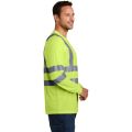 CornerStone CS409 Class 3 Hi Vis Long Sleeve Safety T-Shirt