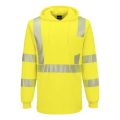 Portwest L042 High Visibility Lightweight Hooded Long Sleeve T-Shirt