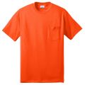 Port & Company PC55P Non-ANSI Safety T-Shirt with Pocket