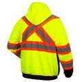 Pyramex RCSZH3311 Class 1 Hi Vis Visibility Hoodie