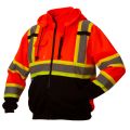 Pyramex RCSZH3311 Class 1 Hi Vis Visibility Hoodie