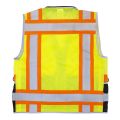 Radians SV55B-2Z Class 2 Hi Vis Black Bottom Safety Vest