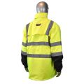 Radians RW30-3Z1Y Hi Vis Rain Jacket – Waterproof & ANSI Class 3 Safety Gear