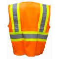 Valcrest 28255 Class 2 Hi Vis Orange Mesh Safety Vest