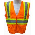Valcrest 28255 Class 2 Hi Vis Orange Mesh Safety Vest