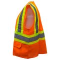 Valcrest 28255 Class 2 Hi Vis Orange Mesh Safety Vest
