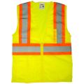 Valcrest 28245 Class 2 Hi Vis Lime Mesh Safety Vest