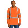 CornerStone CS203 ANSI 107 Class 3 Mesh Long Sleeve Tee – Enhanced Visibility & Comfort