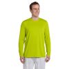 Gildan G424 Safety Green Long Sleeve T-Shirt
