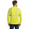 CornerStone CS401LS Class 3 Hi Vis Long Sleeve Safety T-Shirt