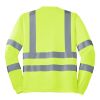CornerStone CS409 Class 3 Hi Vis Long Sleeve Safety T-Shirt