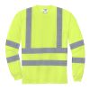 CornerStone CS409 Class 3 Hi Vis Long Sleeve Safety T-Shirt