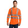 CornerStone CS409 Class 3 Hi Vis Long Sleeve Safety T-Shirt