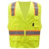 GSS 1501-1502 Class 2 Hi Vis Mesh Safety Vest