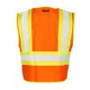 Kishigo 1055-1056 Class 2 Hi Vis Mesh Safety Vest