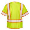 Kishigo 1242-1243 Class 3 Hi Vis Mesh Safety Vest