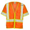Kishigo 1242-1243 Class 3 Hi Vis Mesh Safety Vest