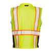 Kishigo 1513-1514 Class 2 Hi Vis Mesh Safety Vest
