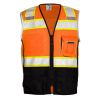 Kishigo 1515-1516 Class 2 Hi Vis Mesh Safety Vest